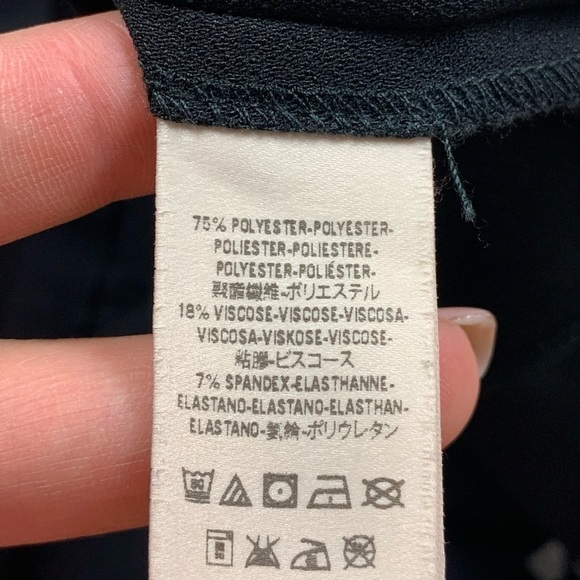 Free People Black Andrea Tie Back Top - Picture 6 of 8